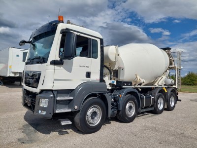 MAN TGS 32.460 BB Liebherr 9m3 8x4