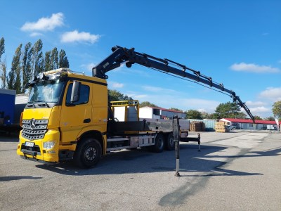 Mercedes-Benz Arocs 2640 6X2 + Hiab XS 477 Hipro