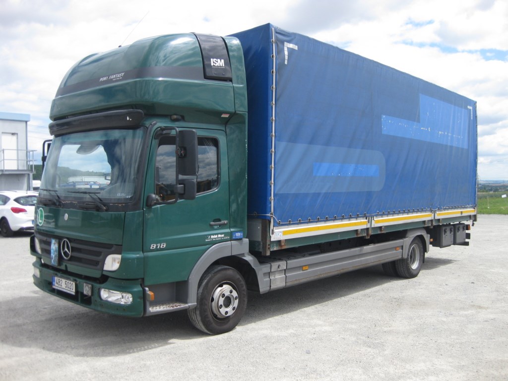 Mercedes Benz Atego 818 4x2 Pritsche Plane Automarket